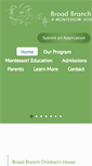 Mobile Screenshot of bbchmontessori.com